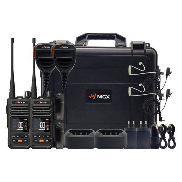 MGX H5-2TP TWIN 5W IP67 HANDHELD TRADIE PACK